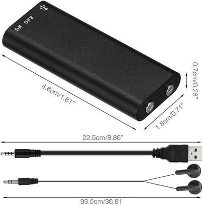 Compact Voice Recorder | Effortless Audio Capture | SoundScribe