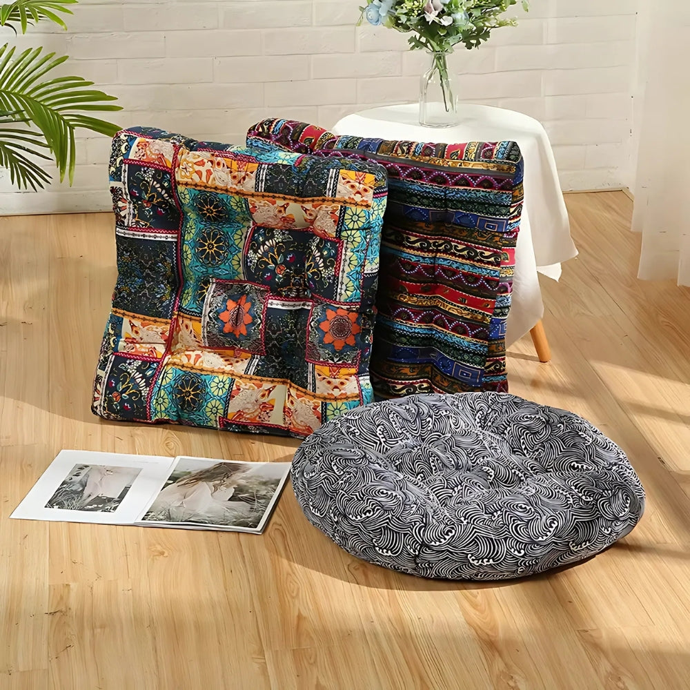 Vibrant Square Comfort Cushion for Any Space