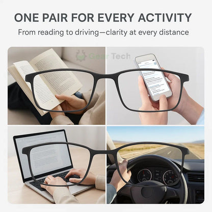 Versatile Vision Glasses with Glare Reduction Technology