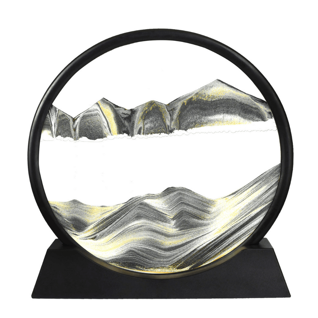 Mesmerizing Sand Sculpture for Tranquil Spaces