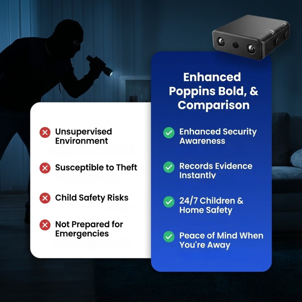 Compact High-Definition Surveillance Camera with Infrared Night Vision