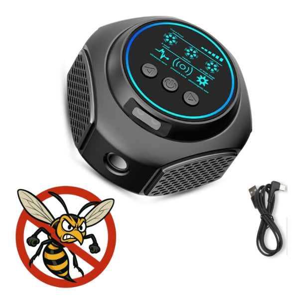 Ultrasonic Wasp and Hornet Repellent Plug-In – Chemical-Free Home Protection for 3200 sq. ft.