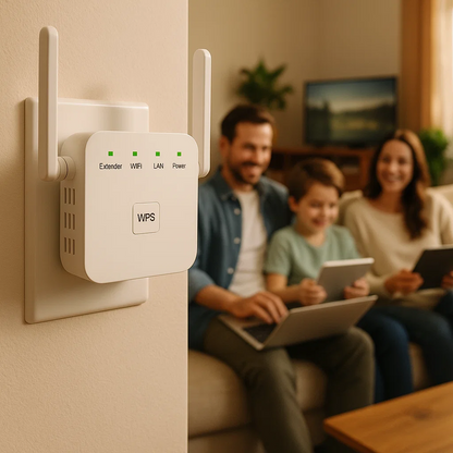Reliable Whole-House Coverage with High-Speed WiFi Signal Booster