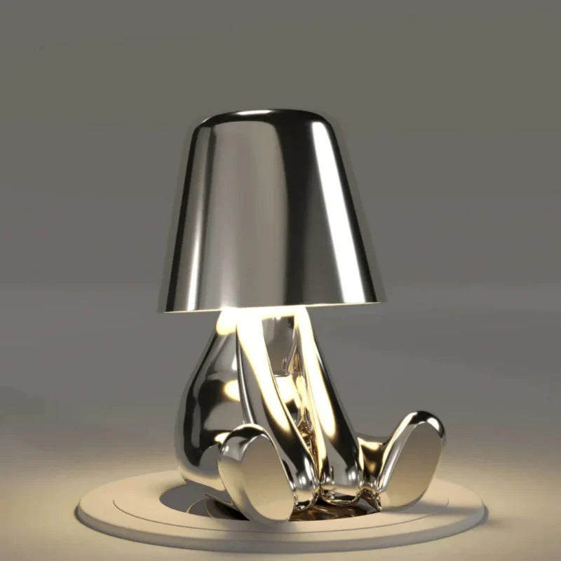 Dimmable Touch-Control LED Desk Lamp with Rechargeable Battery