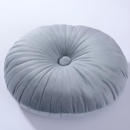 Whimsical Pumpkin-Shaped Cozy Cushion