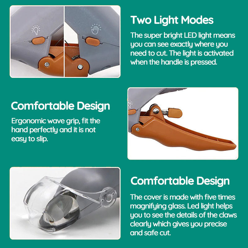Dog Nail Clippers with Quick Sensors for Efficient Grooming