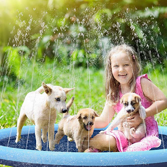 AquaJoy Splash Pad - Keep Your Furry Friend Cool This Summer!