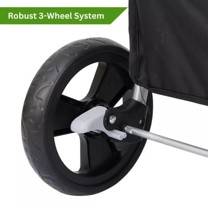 Collapsible Pet Stroller for Small to Large Dogs