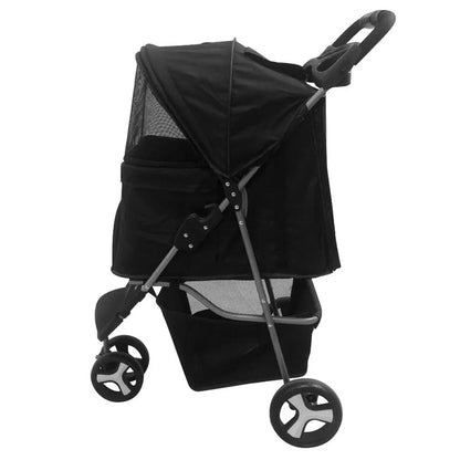 Collapsible Pet Stroller for Small to Large Dogs