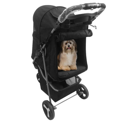 Collapsible Pet Stroller for Small to Large Dogs
