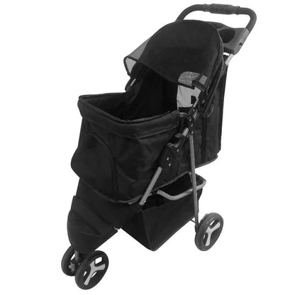 Collapsible Pet Stroller for Small to Large Dogs
