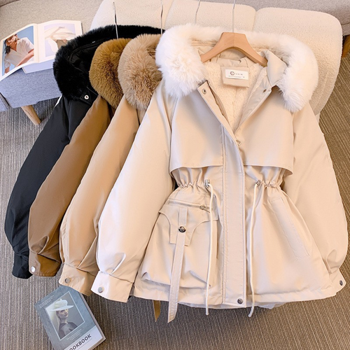 Warm Lined Hooded Parka for Women – Winter Outerwear