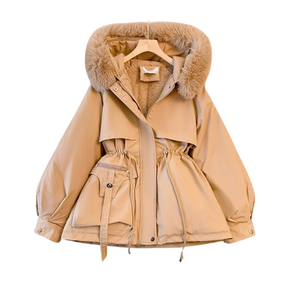 Warm Lined Hooded Parka for Women – Winter Outerwear