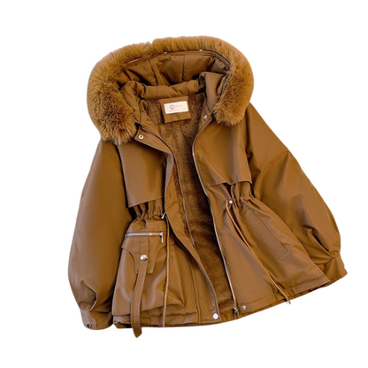 Warm Lined Hooded Parka for Women – Winter Outerwear