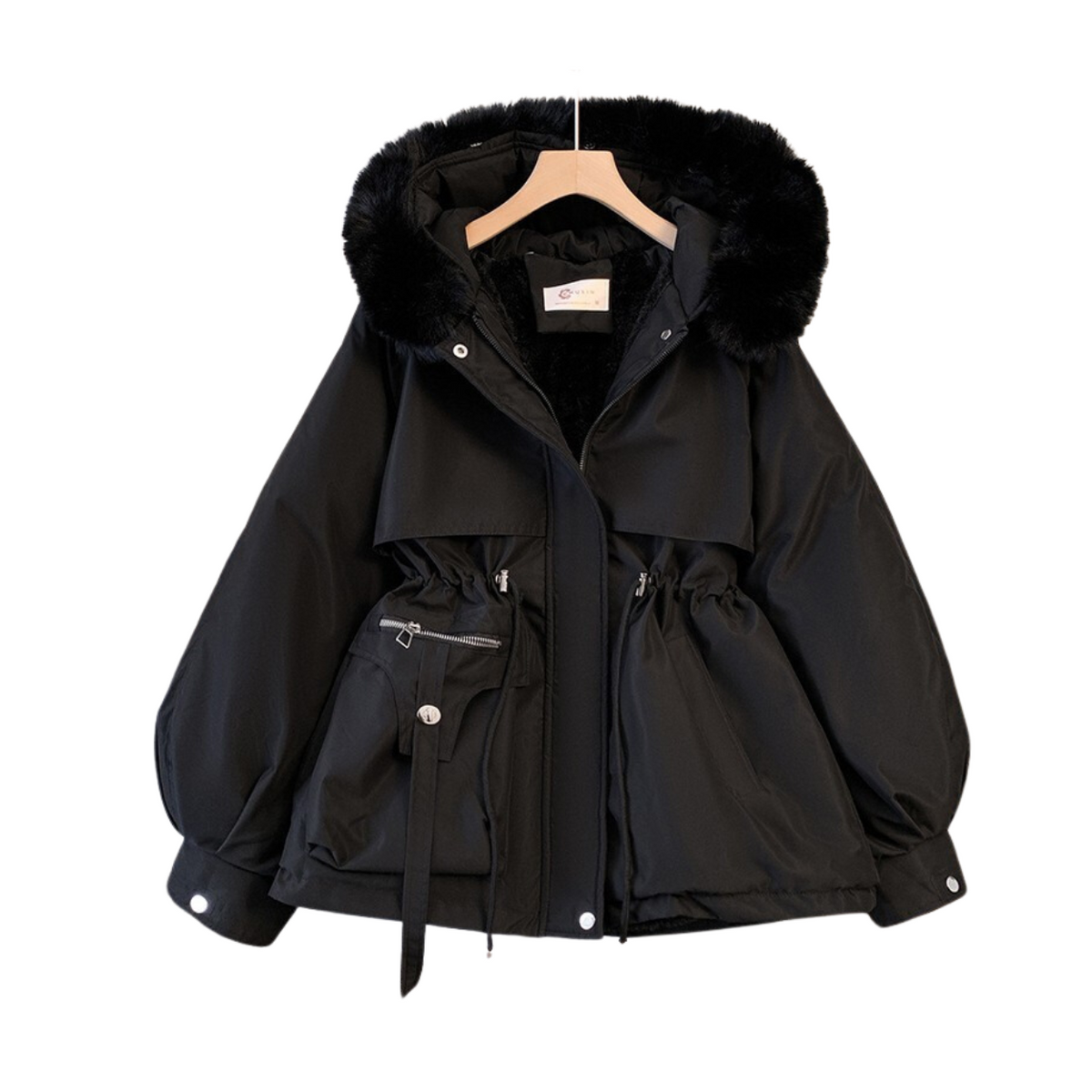 Warm Lined Hooded Parka for Women – Winter Outerwear