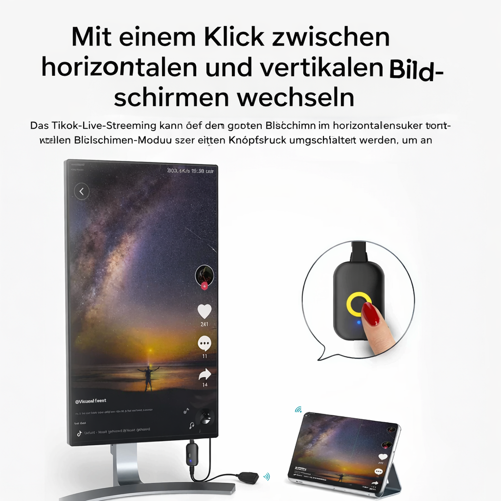 Wireless HDMI Streaming Adapter | Instant Display Hub