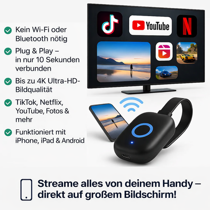 Wireless HDMI Streaming Adapter | Instant Display Hub