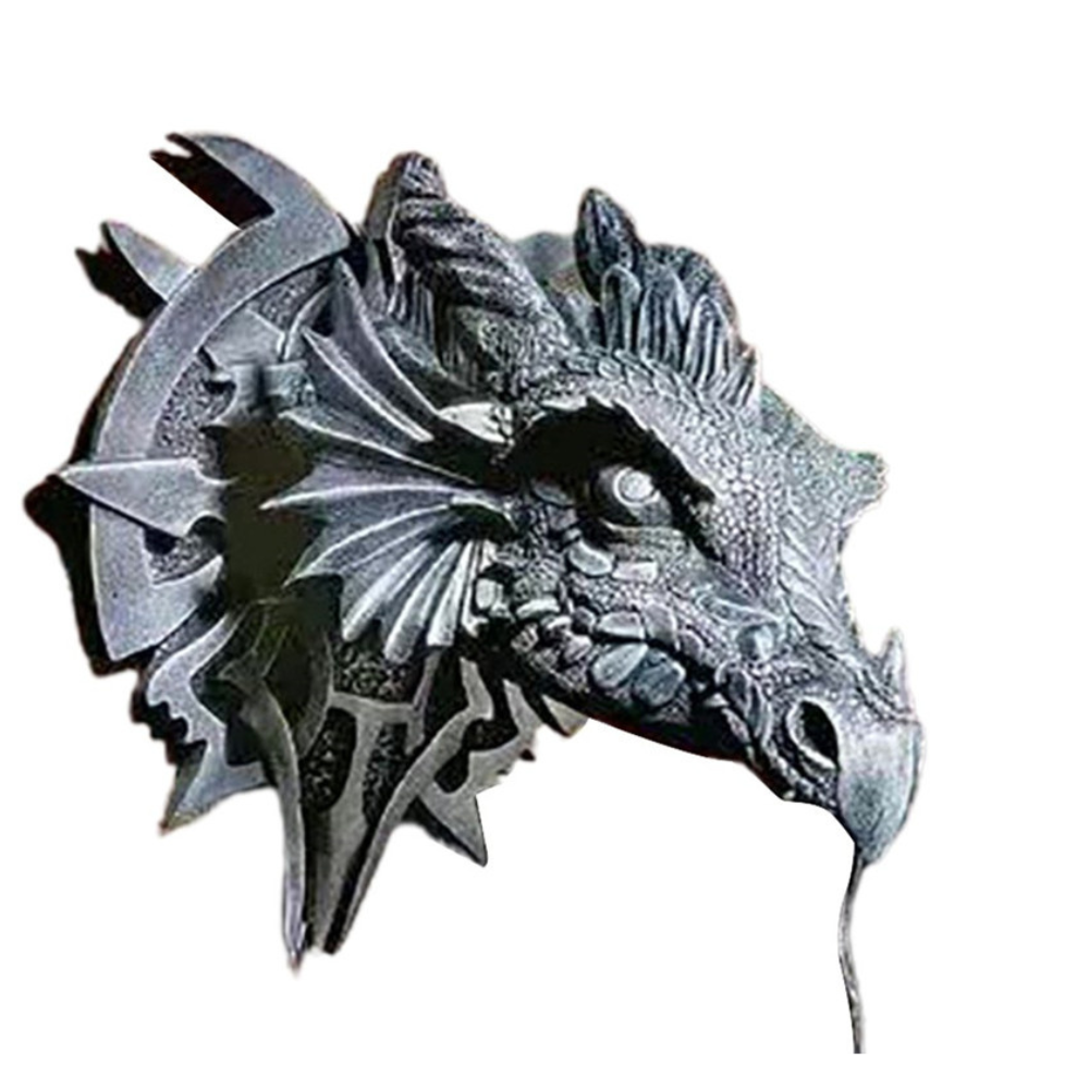 Fantasy Design Wall Light with Dragon Sculpture for Accent Lighting