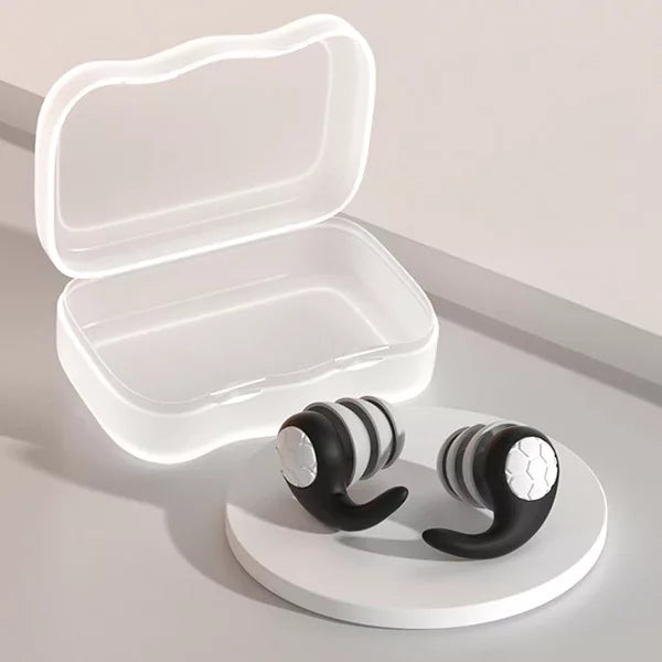 Silicone Earplugs for Peaceful Sleep – Noise Reduction