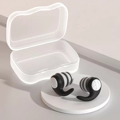 Silicone Earplugs for Peaceful Sleep – Noise Reduction