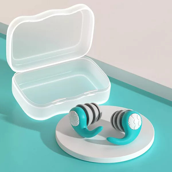 Silicone Earplugs for Peaceful Sleep – Noise Reduction