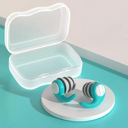 Silicone Earplugs for Peaceful Sleep – Noise Reduction