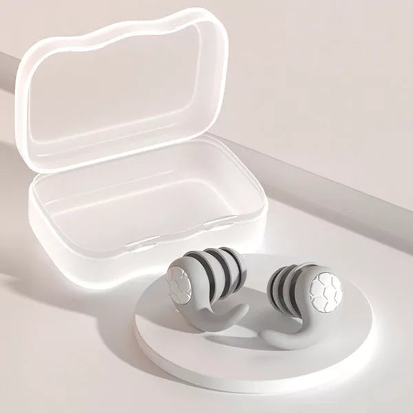 Silicone Earplugs for Peaceful Sleep – Noise Reduction