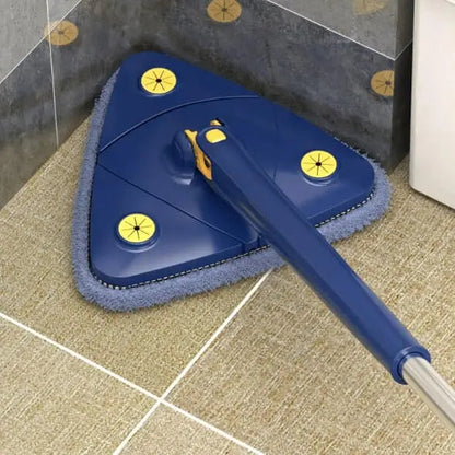 Triangle 360-Degree Cleaning Mop for Effortless Dusting