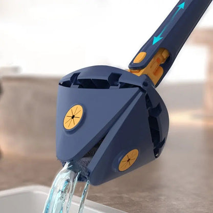 Triangle 360-Degree Cleaning Mop for Effortless Dusting