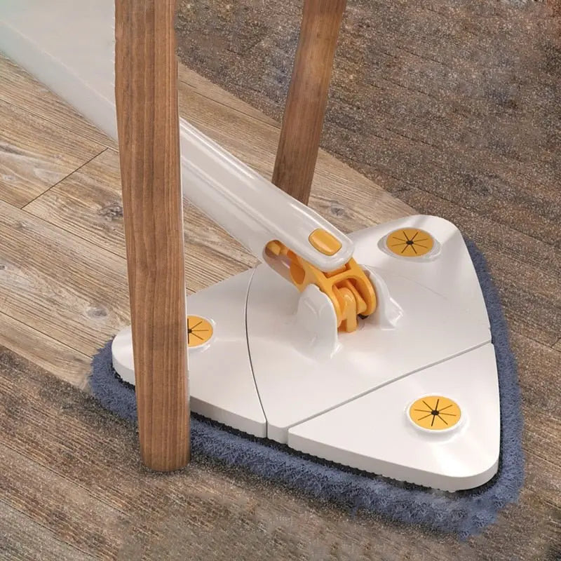 Triangle 360-Degree Cleaning Mop for Effortless Dusting