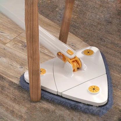 Triangle 360-Degree Cleaning Mop for Effortless Dusting