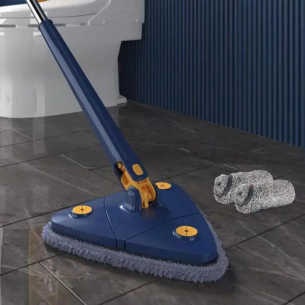 Triangle 360-Degree Cleaning Mop for Effortless Dusting