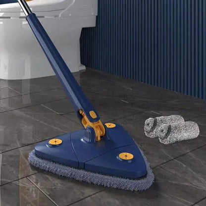 Triangle 360-Degree Cleaning Mop for Effortless Dusting