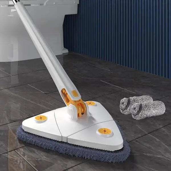 Triangle 360-Degree Cleaning Mop for Effortless Dusting