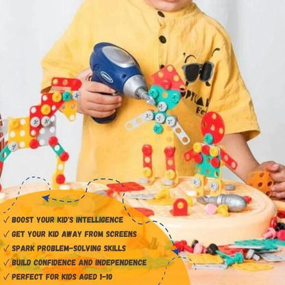 Creative Builder 3D Drill Set for Young Innovators