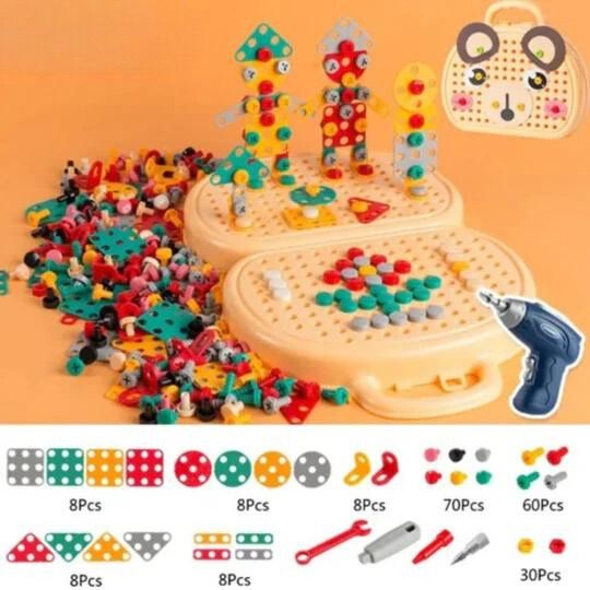 Creative Builder 3D Drill Set for Young Innovators