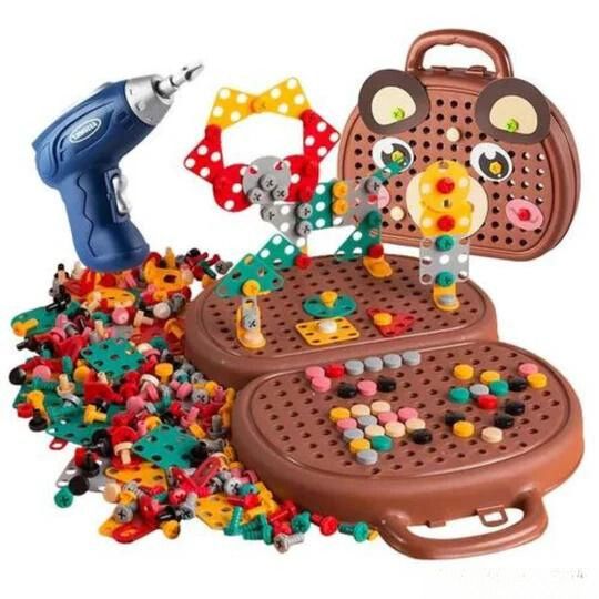 Creative Builder 3D Drill Set for Young Innovators