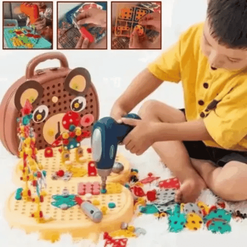 Creative Builder 3D Drill Set for Young Innovators