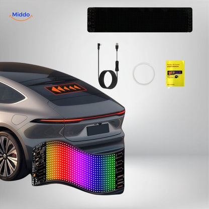 Customizable Devil Eye Design LED Display for Trucks and Cars