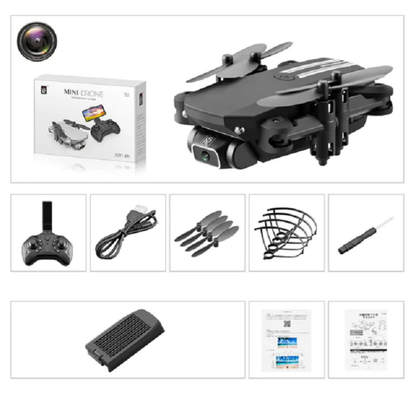 Compact 4K Drone with WiFi and Portable HD Camera
