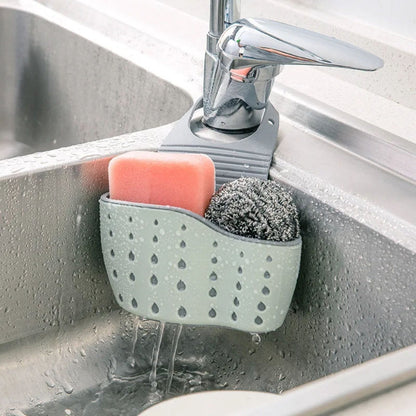 Versatile Silicone Sink Organizer for Home
