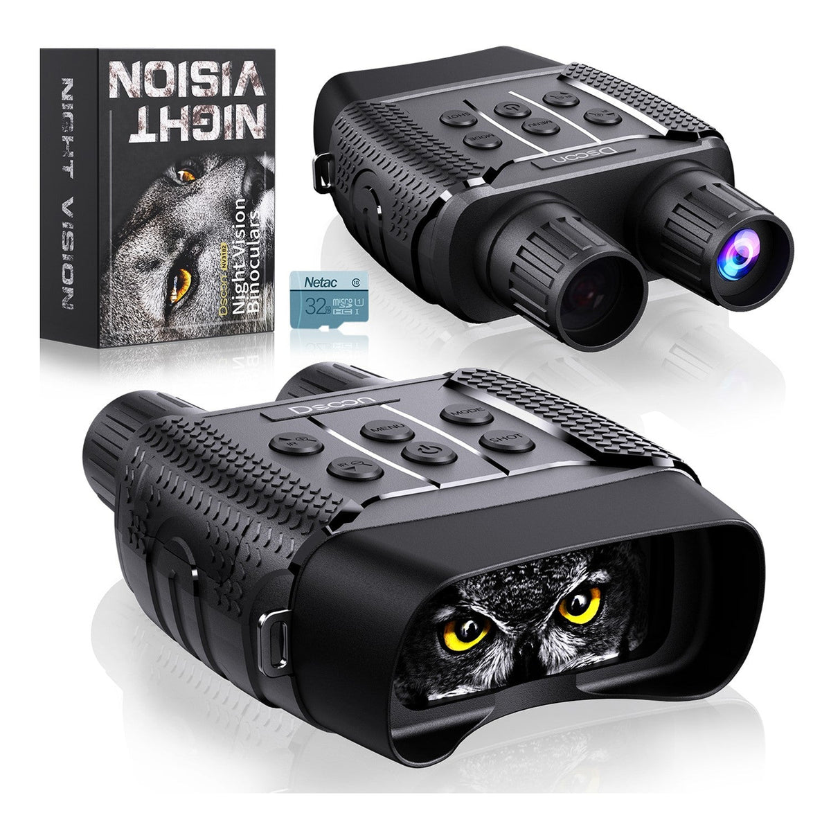 Digital Hunting Telescope with Infrared Night Vision Binoculars