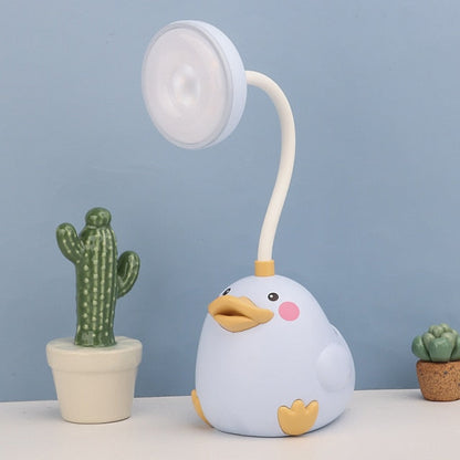 Children's Desk Lamp with Adjustable Brightness and LED Light