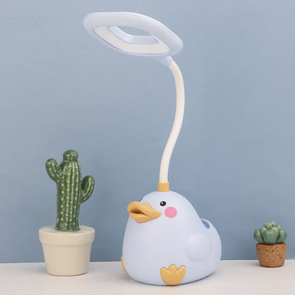 Children's Desk Lamp with Adjustable Brightness and LED Light