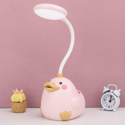 Children's Desk Lamp with Adjustable Brightness and LED Light