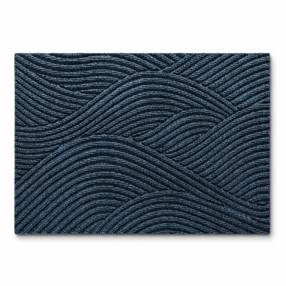 Contemporary Dirt Trapping Door Mat for Indoor and Outdoor Use