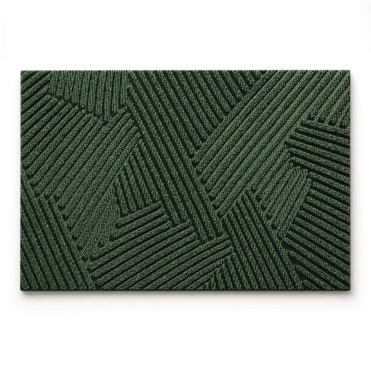 Contemporary Dirt Trapping Door Mat for Indoor and Outdoor Use