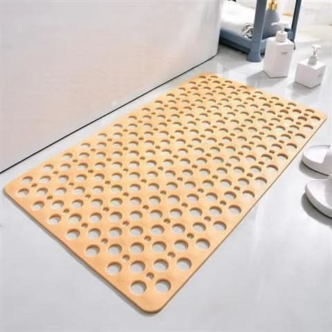 Non-Slip Shower Mat with Suction Cups | Quick-Dry Design