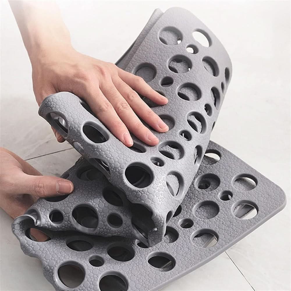 Non-Slip Shower Mat with Suction Cups | Quick-Dry Design