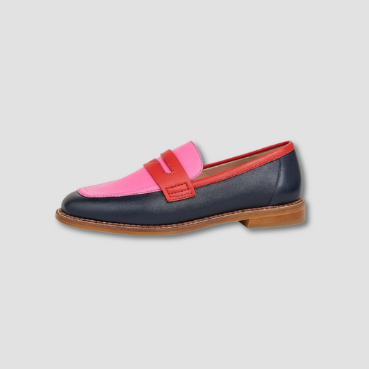 Multicolored Flat Sole Moccasins for Women | Perfect for Daily Wear and Vacations